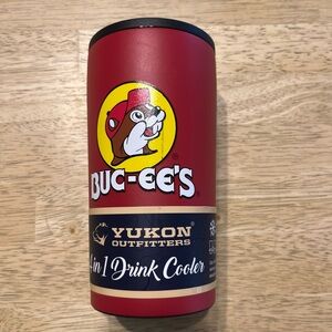 BUC-EES Yukon Outfitters Red Insulated Drink Cooler / Coozie